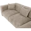 ΚΑΝΑΠΕΣ ΓΩΝΙΑ BRICKEN HM3275.01R ΜΠΕΖ ΥΦΑΣΜΑ 110-282x98-160x72Υεκ.