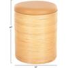 ΣΚΑΜΠΟ MITCH HM9886 ΦΥΣΙΚΟ RATTAN-ΚΑΘΙΣΜΑ ΑΠΟ PU ΜΠΕΖ Φ37x47Υεκ.