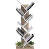 ΒΙΒΛΙΟΘΗΚΗ LIANA HM18193.03 ΜΕΛΑΜΙΝΗ SONAMA-ΛΕΥΚΗ 53x27x138Υεκ.