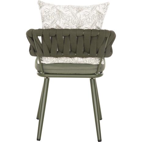 ΠΟΛΥΘΡΟΝΑ ΑΛΟΥΜΙΝΙΟΥ CAMDEN HM6141.09 ΜΑΞΙΛΑΡΙ ΜΕ PRINT-DARK OLIVE 56x60x72-87Υεκ