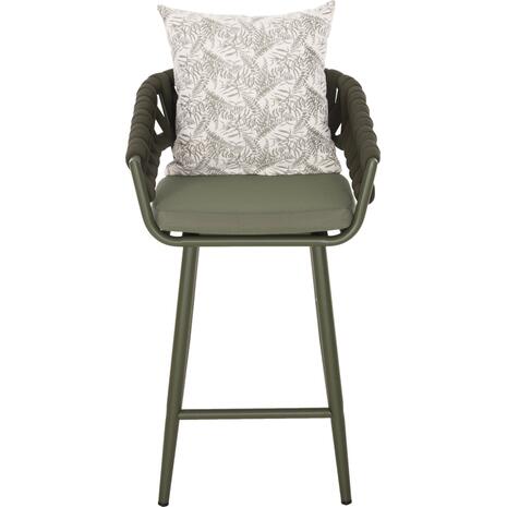 ΣΚΑΜΠΟ ΑΛΟΥΜΙΝΙΟΥ CAMDEN HM6142.09 ΜΑΞΙΛΑΡΙ ΜΕ PRINT-DARK OLIVE 56x60x108Υεκ.