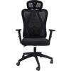 ΚΑΡΕΚΛΑ ΓΡΑΦΕΙΟΥ MEXER HM1195.01 ΜΑΥΡΟ MESH-PP ΒΑΣΗ 68x70x136Υεκ.