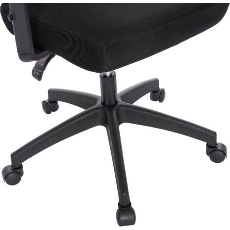 ΚΑΡΕΚΛΑ ΓΡΑΦΕΙΟΥ MEXER HM1195.01 ΜΑΥΡΟ MESH-PP ΒΑΣΗ 68x70x136Υεκ.