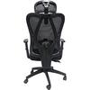 ΚΑΡΕΚΛΑ ΓΡΑΦΕΙΟΥ MEXER HM1195.01 ΜΑΥΡΟ MESH-PP ΒΑΣΗ 68x70x136Υεκ.