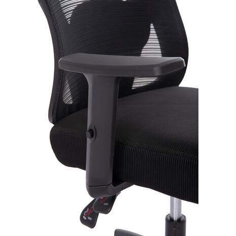 ΚΑΡΕΚΛΑ ΓΡΑΦΕΙΟΥ MEXER HM1195.01 ΜΑΥΡΟ MESH-PP ΒΑΣΗ 68x70x136Υεκ.
