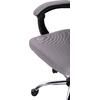 ΚΑΡΕΚΛΑ ΓΡΑΦΕΙΟΥ CRONER HM1196.02 ΓΚΡΙ MESH-ΜΕΤΑΛ.ΒΑΣΗ 58x67x124Υεκ.