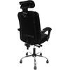 ΚΑΡΕΚΛΑ ΓΡΑΦΕΙΟΥ CRONER HM1196.01 ΜΑΥΡΟ MESH-ΜΕΤΑΛ.ΒΑΣΗ 58x99x120Υεκ.