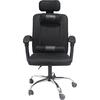 ΚΑΡΕΚΛΑ ΓΡΑΦΕΙΟΥ CRONER HM1196.01 ΜΑΥΡΟ MESH-ΜΕΤΑΛ.ΒΑΣΗ 58x99x120Υεκ.