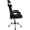 ΚΑΡΕΚΛΑ ΓΡΑΦΕΙΟΥ CRONER HM1196.01 ΜΑΥΡΟ MESH-ΜΕΤΑΛ.ΒΑΣΗ 58x99x120Υεκ.