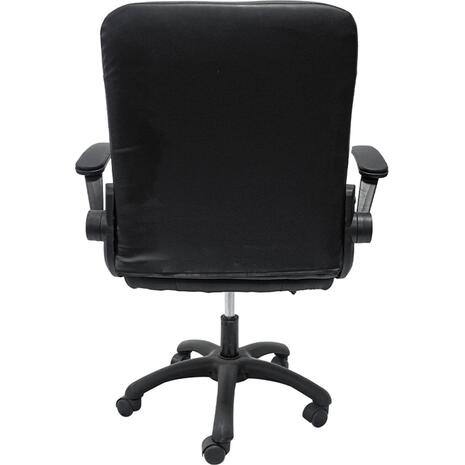 ΚΑΡΕΚΛΑ ΓΡΑΦΕΙΟΥ PORTIMA HM1197.01 ΜΑΥΡΟ PVC-ΣΚΕΛΕΤΟΣ & ΒΑΣΗ 69x57x97Υεκ.