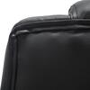 ΚΑΡΕΚΛΑ ΓΡΑΦΕΙΟΥ CANAN HM1201 ΜΑΥΡO PVC-ΒΑΣΗ ΧΡΩΜΙΟΥ 66x61x105Υεκ. (Black)