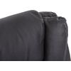 ΚΑΡΕΚΛΑ ΓΡΑΦΕΙΟΥ CANAN HM1201 ΜΑΥΡO PVC-ΒΑΣΗ ΧΡΩΜΙΟΥ 66x61x105Υεκ. (Black)