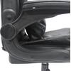 ΚΑΡΕΚΛΑ ΓΡΑΦΕΙΟΥ CANAN HM1201 ΜΑΥΡO PVC-ΒΑΣΗ ΧΡΩΜΙΟΥ 66x61x105Υεκ. (Black)