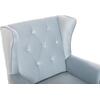ΠΟΛΥΘΡΟΝΑ ΜΠΕΡΖΕΡΑ BRANDON HM3073.31 BABY BLUE ΒΕΛΟΥΔΟ-ΠΟΔΙΑ ΣΕ ΦΥΣΙΚΟ 82,5x80x104Υεκ