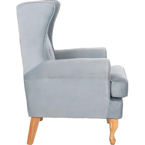 ΠΟΛΥΘΡΟΝΑ ΜΠΕΡΖΕΡΑ BRANDON HM3073.31 BABY BLUE ΒΕΛΟΥΔΟ-ΠΟΔΙΑ ΣΕ ΦΥΣΙΚΟ 82,5x80x104Υεκ