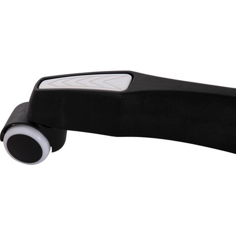 ΠΟΛΥΘΡΟΝΑ GAMING DARREN HM1203.04 ΜΑΥΡΟ-ΛΕΥΚΟ PVC 58.5x100x120Υεκ.