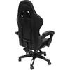 ΠΟΛΥΘΡΟΝΑ GAMING DARREN HM1203.10 ΜΑΥΡΟ-ΓΚΡΙ PVC 60x60x120Υεκ.