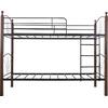 ΚΟΥΚΕΤΑ ΚΡΕΒΑΤΙ STOREY HM687 ΜΑΥΡΟ ΜΕΤΑΛΛΟ-ΚΑΡΥΔΙ RUBBERWOOD-ΓΙΑ ΣΤΡΩΜΑ 190x90εκ