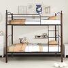 ΚΟΥΚΕΤΑ ΚΡΕΒΑΤΙ STOREY HM687 ΜΑΥΡΟ ΜΕΤΑΛΛΟ-ΚΑΡΥΔΙ RUBBERWOOD-ΓΙΑ ΣΤΡΩΜΑ 190x90εκ
