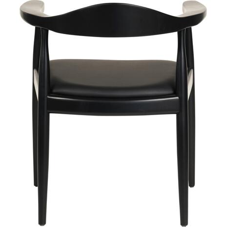ΠΟΛΥΘΡΟΝΑ ΤΡΑΠΕΖΑΡΙΑΣ ADOR HM9948.02 RUBBERWOOD ΚΑΙ PU-ΜΑΥΡΟ 62x54x76,5Υεκ