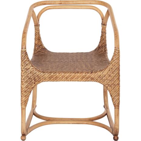 ΠΟΛΥΘΡΟΝΑ RELIK ΕΣΩΤ. ΧΩΡΩΝ HM9955.02 ΦΥΣΙΚΟ RATTAN-ΚΑΡΥΔΙ ΧΡΩΜΑ 60x57x79Υεκ.