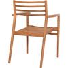 ΠΟΛΥΘΡΟΝΑ MOOSEN HM9936 ΜΑΣΙΦ ΞΥΛΟ TEAK ΣΕ ΦΥΣΙΚΟ 59x60x78,5Υ (σετ 2 τεμαχίων)