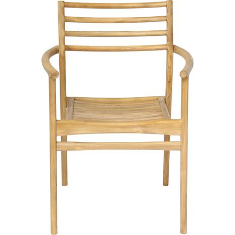 ΠΟΛΥΘΡΟΝΑ MOOSEN HM9936 ΜΑΣΙΦ ΞΥΛΟ TEAK ΣΕ ΦΥΣΙΚΟ 59x60x78,5Υ (σετ 2 τεμαχίων)