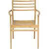 ΠΟΛΥΘΡΟΝΑ MOOSEN HM9936 ΜΑΣΙΦ ΞΥΛΟ TEAK ΣΕ ΦΥΣΙΚΟ 59x60x78,5Υ (σετ 2 τεμαχίων)