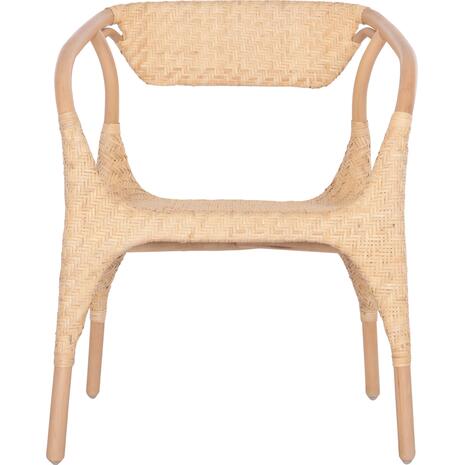 ΠΟΛΥΘΡΟΝΑ GABE ΕΣΩΤ.ΧΩΡΩΝ HM9956.01 ΦΥΣΙΚΟ RATTAN 62x60x79Υεκ.