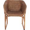 ΠΟΛΥΘΡΟΝΑ ΕΣΩΤ.ΧΩΡΩΝ TUCKET HM9958.02 ΦΥΣΙΚΟ RATTAN-ΚΑΡΥΔΙ ΧΡΩΜΑ 63x60x77Υεκ