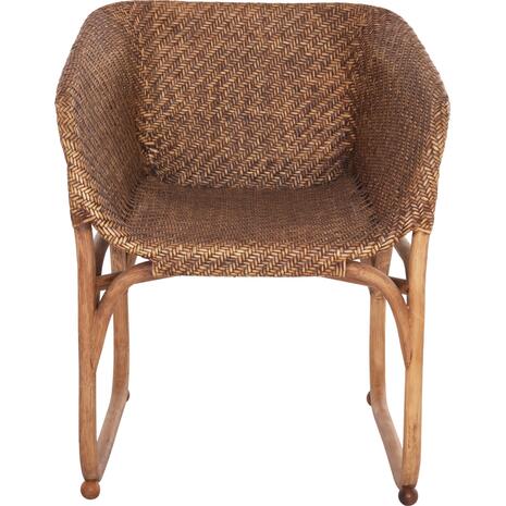 ΠΟΛΥΘΡΟΝΑ ΕΣΩΤ.ΧΩΡΩΝ TUCKET HM9958.02 ΦΥΣΙΚΟ RATTAN-ΚΑΡΥΔΙ ΧΡΩΜΑ 63x60x77Υεκ