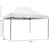 ΚΙΟΣΚΙ/GAZEBO MATTHEW HM6311 ΠΤΥΣΣΟΜΕΝΟ-ΣΚΕΛΕΤΟΣ ΜΕΤΑΛ.ΜΑΥΡΟΣ-ΛΕΥΚΟ ΥΦΑΣΜΑ 3x4,5x3,10Yμ