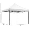 ΚΙΟΣΚΙ/GAZEBO MATTHEW HM6310 ΠΤΥΣΣΟΜΕΝΟ-ΣΚΕΛΕΤΟΣ ΜΕΤΑΛ.ΜΑΥΡΟΣ-ΛΕΥΚΟ ΥΦΑΣΜΑ 3x3x3,10Yμ