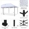 ΚΙΟΣΚΙ/GAZEBO MATTHEW HM6312 ΠΤΥΣΣΟΜΕΝΟ-ΣΚΕΛΕΤΟΣ ΜΕΤΑΛ.ΜΑΥΡΟΣ-ΛΕΥΚΟ ΥΦΑΣΜΑ 300x600x310Yεκ