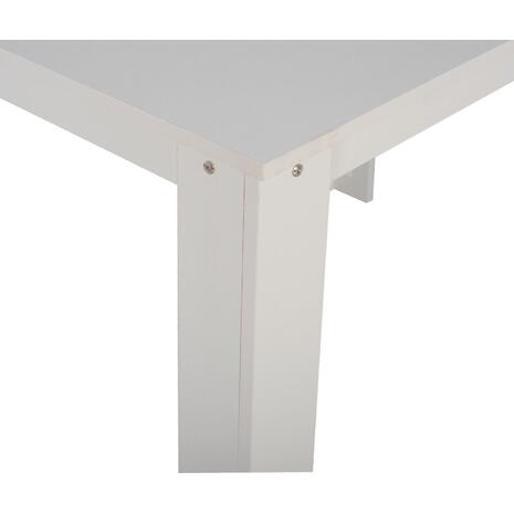 ΤΡΑΠΕΖΙ ΚΟΥΖΙΝΑΣ KELVIN 140x80x77Υεκ. ΛΕΥΚΟ HM2429.03