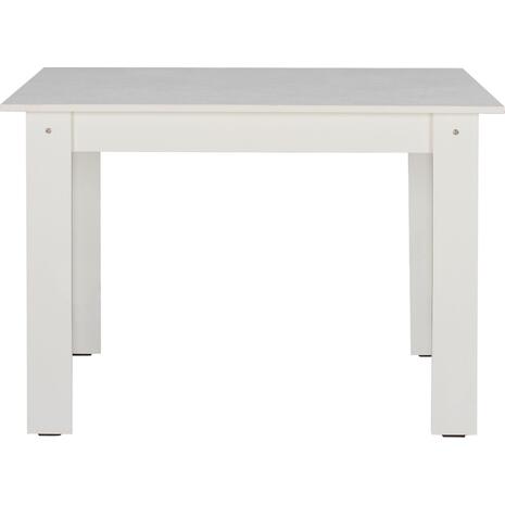 ΤΡΑΠΕΖΙ ΚΟΥΖΙΝΑΣ KELVIN 140x80x77Υεκ. ΛΕΥΚΟ HM2429.03