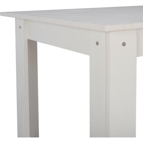 ΤΡΑΠΕΖΙ ΚΟΥΖΙΝΑΣ KELVIN 140x80x77Υεκ. ΛΕΥΚΟ HM2429.03