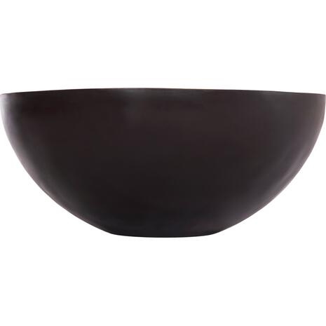 ΔΙΑΚΟΣΜΗΤΙΚΟ ΤΡΑΠΕΖΙ ΣΑΛΟΝΙΟΥ BOWL Φ89,5X39Yεκ. RUSTY ΜΕ ΞΥΛΟ ΑΚΑΚΙΑΣ HM8717.22