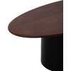 ΤΡΑΠΕΖΙA ΣΑΛΟΝΙΟΥ 3ΤΜΧ PEBBLES HM18004 MANGO TOP-ΜΕΤΑΛΛΙΚΕΣ ΜΑΥΡΕΣ ΒΑΣΕΙΣ