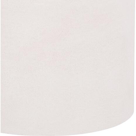 ΤΡΑΠΕΖΙ ΣΑΛΟΝΙΟΥ ΟΒΑΛ ΣΕΙΡΑ SANTORINI HM18054 MDF ΣΕ ΥΠΟΛΕΥΚΟ ΧΡΩΜΑ 54x54,5x40Υεκ