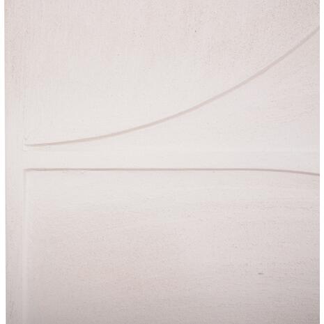 ΠΙΝΑΚΑΣ ΤΕΤΡΑΓΩΝΟΣ ΣΕΙΡΑ SANTORINI HM4507 MDF ΣΕ ΥΠΟΛΕΥΚΟ ΧΡΩΜΑ 80x4(πάχος)x80Υεκ.