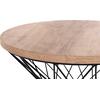 ΒΟΗΘΗΤΙΚΟ ΤΡΑΠΕΖΙ ΣΑΛΟΝΙΟΥ KEON HM18038.03 MDF TOP ΣΕ ΣΟΝΑΜΑ-ΜΕΤΑΛΛΟ Φ45x50Υεκ.