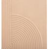 ΠΙΝΑΚΑΣ ΟΡΘΟΓΩΝΙΟΣ ΣΕΙΡΑ SANTORINI HM4521 MDF ΣΕ ΜΠΕΖ ΧΡΩΜΑ 60x4(πάχος)x80Υεκ.