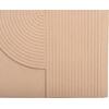 ΠΙΝΑΚΑΣ ΟΡΘΟΓΩΝΙΟΣ ΣΕΙΡΑ SANTORINI HM4521 MDF ΣΕ ΜΠΕΖ ΧΡΩΜΑ 60x4(πάχος)x80Υεκ.