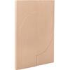 ΠΙΝΑΚΑΣ ΟΡΘΟΓΩΝΙΟΣ ΣΕΙΡΑ SANTORINI HM4521 MDF ΣΕ ΜΠΕΖ ΧΡΩΜΑ 60x4(πάχος)x80Υεκ.