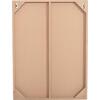 ΠΙΝΑΚΑΣ ΟΡΘΟΓΩΝΙΟΣ ΣΕΙΡΑ SANTORINI HM4521 MDF ΣΕ ΜΠΕΖ ΧΡΩΜΑ 60x4(πάχος)x80Υεκ.
