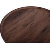 ΤΡΑΠΕΖΙ ΣΑΛΟΝΙΟΥ MARGON HM18026 MDF ΣΕ ΣΚΟΥΡΟ ΚΑΦΕ ΞΥΛΟΥ Φ80x40,5Υεκ.