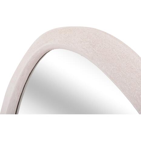 ΚΑΘΡΕΠΤΗΣ ΤΟΙΧΟΥ ΟΒΑΛ ΣΕΙΡΑ SANTORINI HM4514 MDF ΣΕ ΥΠΟΛΕΥΚΟ 48x3,2x60Υεκ
