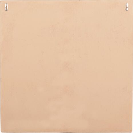 ΠΙΝΑΚΑΣ ΤΕΤΡΑΓΩΝΟΣ ΣΕΙΡΑ SANTORINI HM4520 MDF ΣΕ ΜΠΕΖ ΧΡΩΜΑ 80x4(πάχος)x80Υεκ.