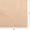 ΠΙΝΑΚΑΣ ΤΕΤΡΑΓΩΝΟΣ ΣΕΙΡΑ SANTORINI HM4520 MDF ΣΕ ΜΠΕΖ ΧΡΩΜΑ 80x4(πάχος)x80Υεκ.